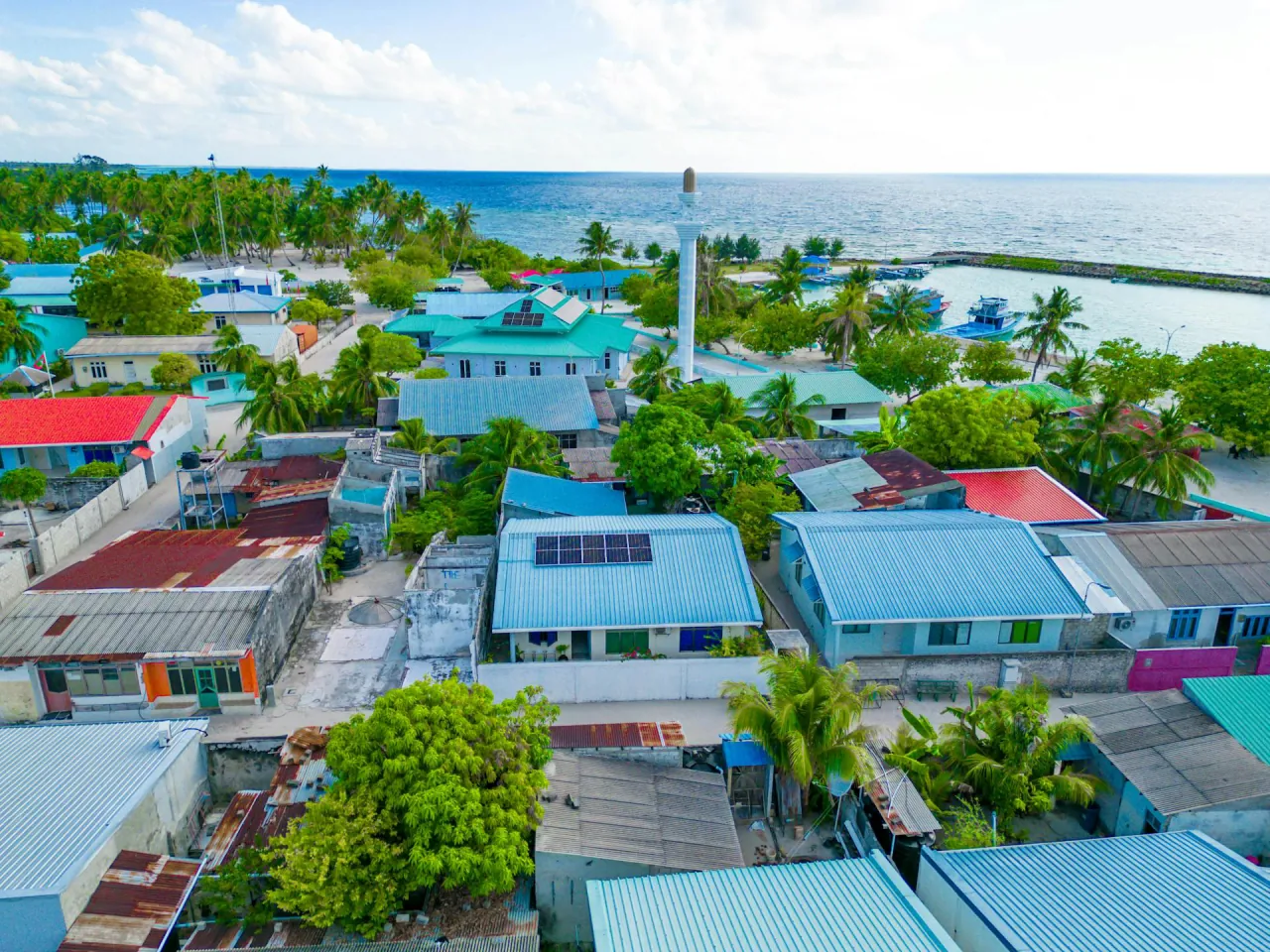 The village at the harbour