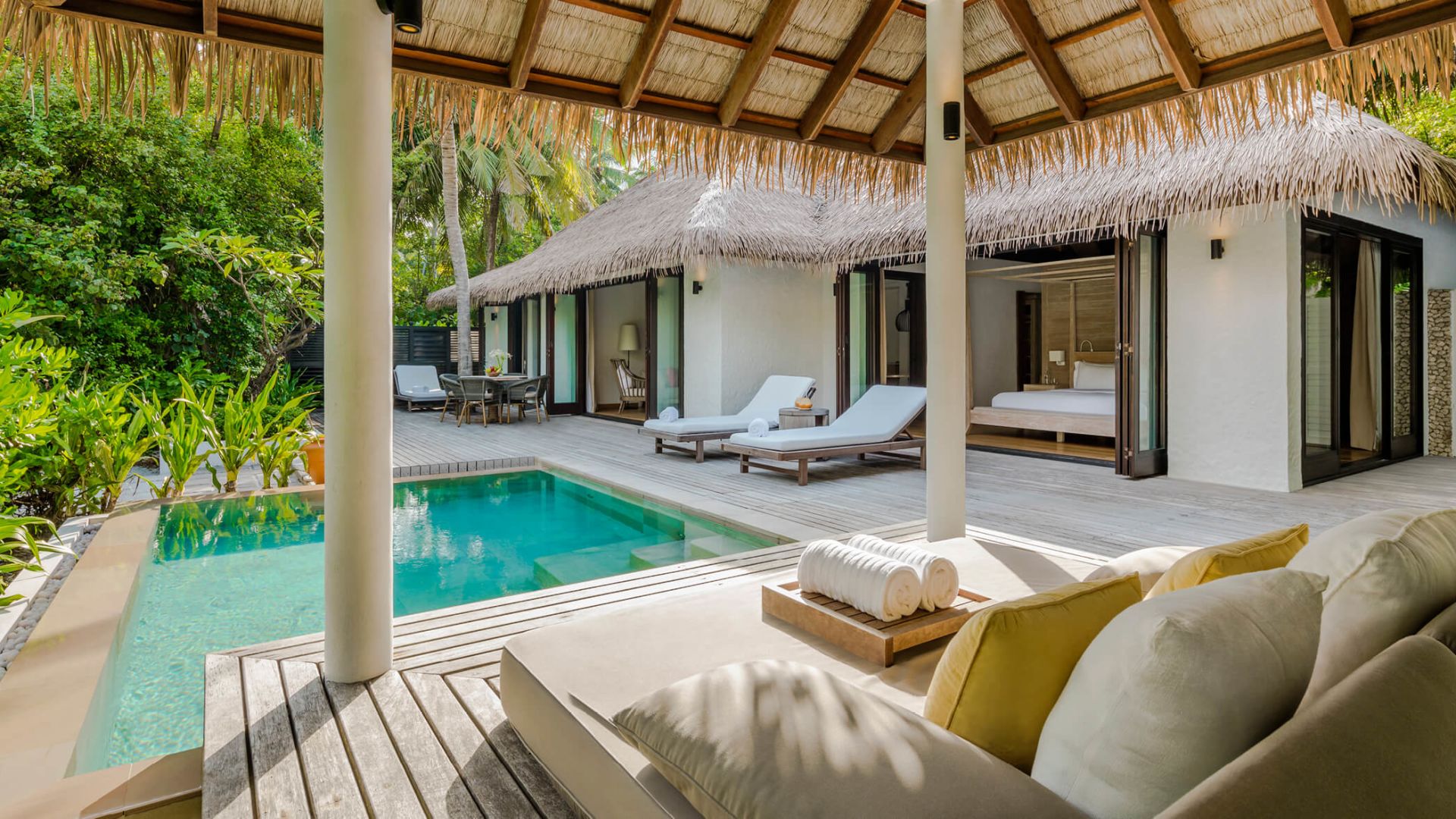 Two-Bedroom Beach Villa · Two bedrooms · beach villa