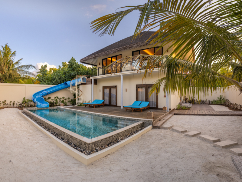 Two Bedroom Garden Residence with Private Pool · Two bedrooms · 280 m² · 2 residences
