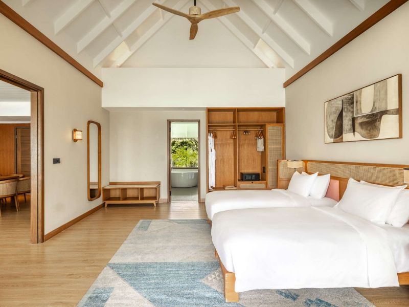 Two Bedroom Overwater Pool Suite · Two bedrooms · overwater · private pool