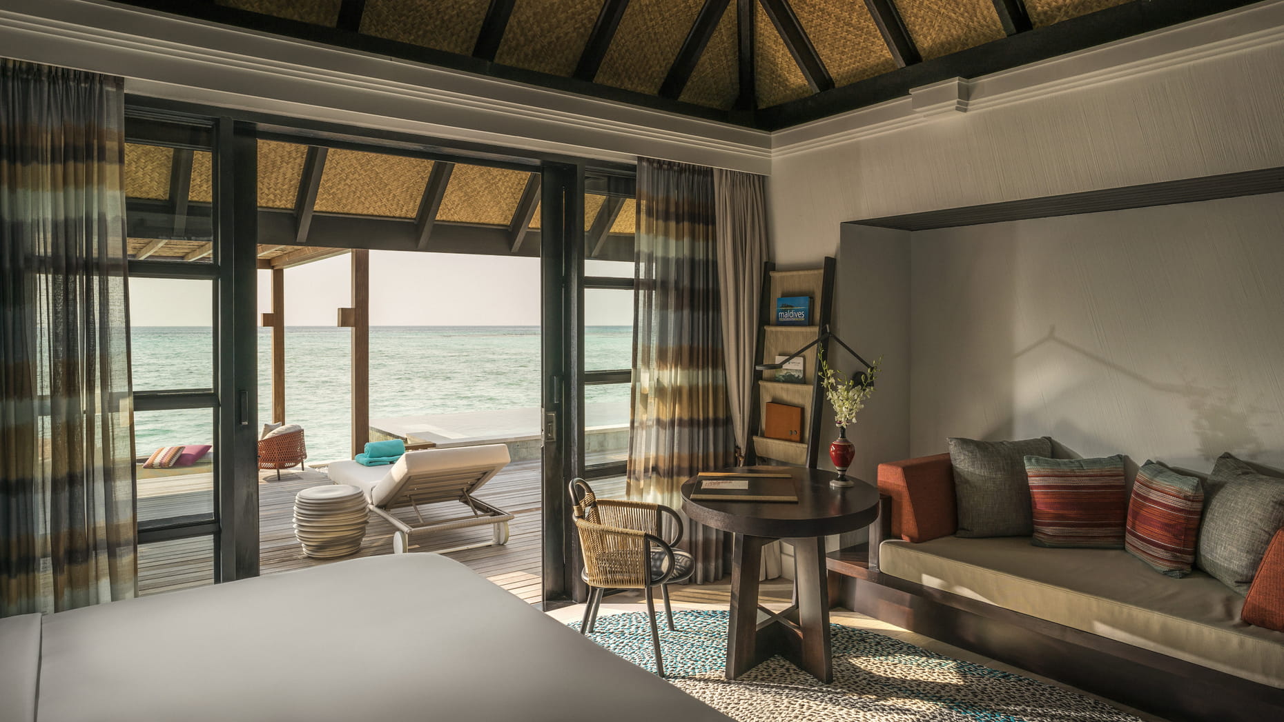 Sunrise Two-Bedroom Water Suite · Two bedrooms · sunrise over-water