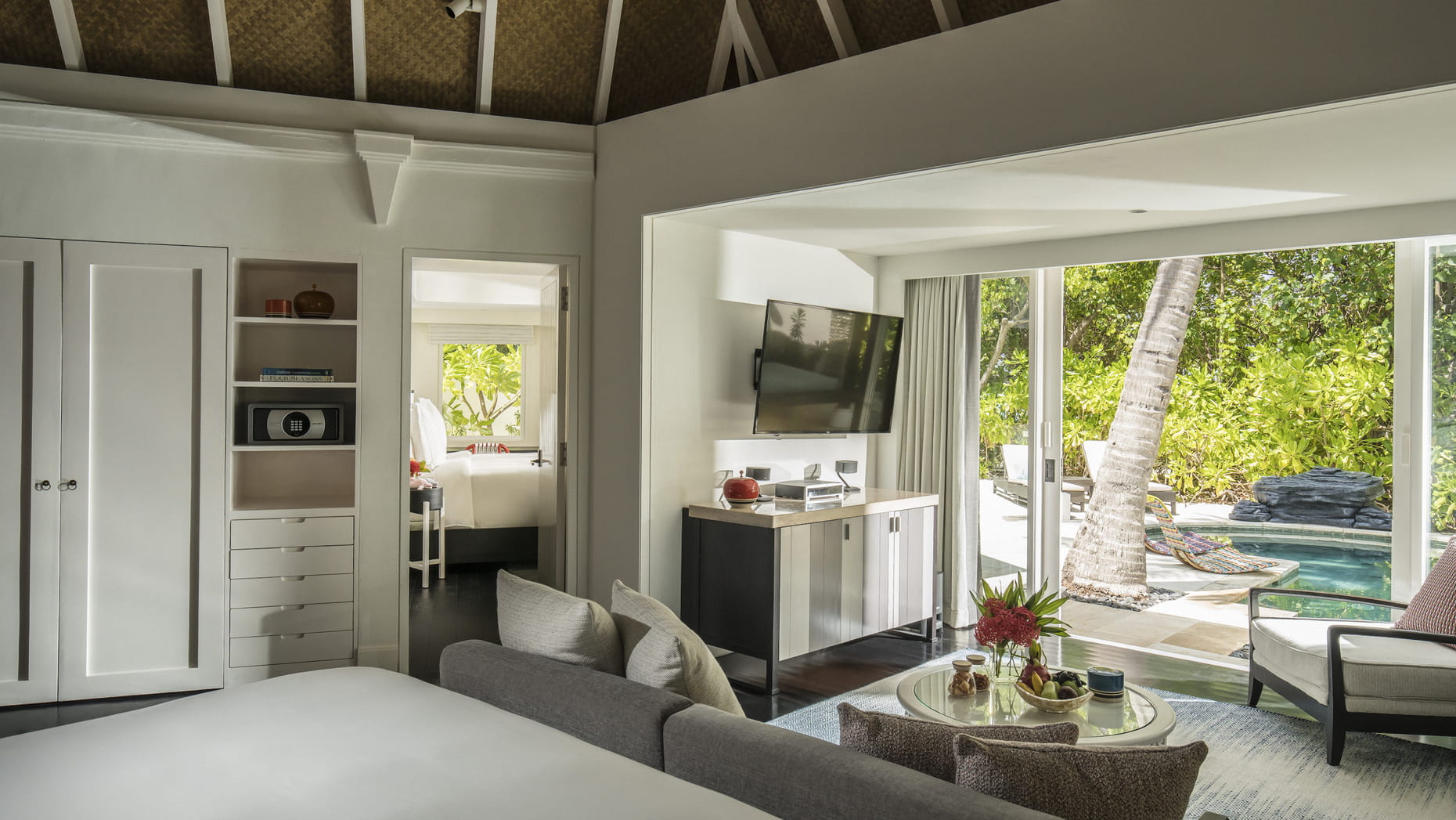 Two-Bedroom Beach Pavilion with Pool · Two bedrooms · beach pavilion
