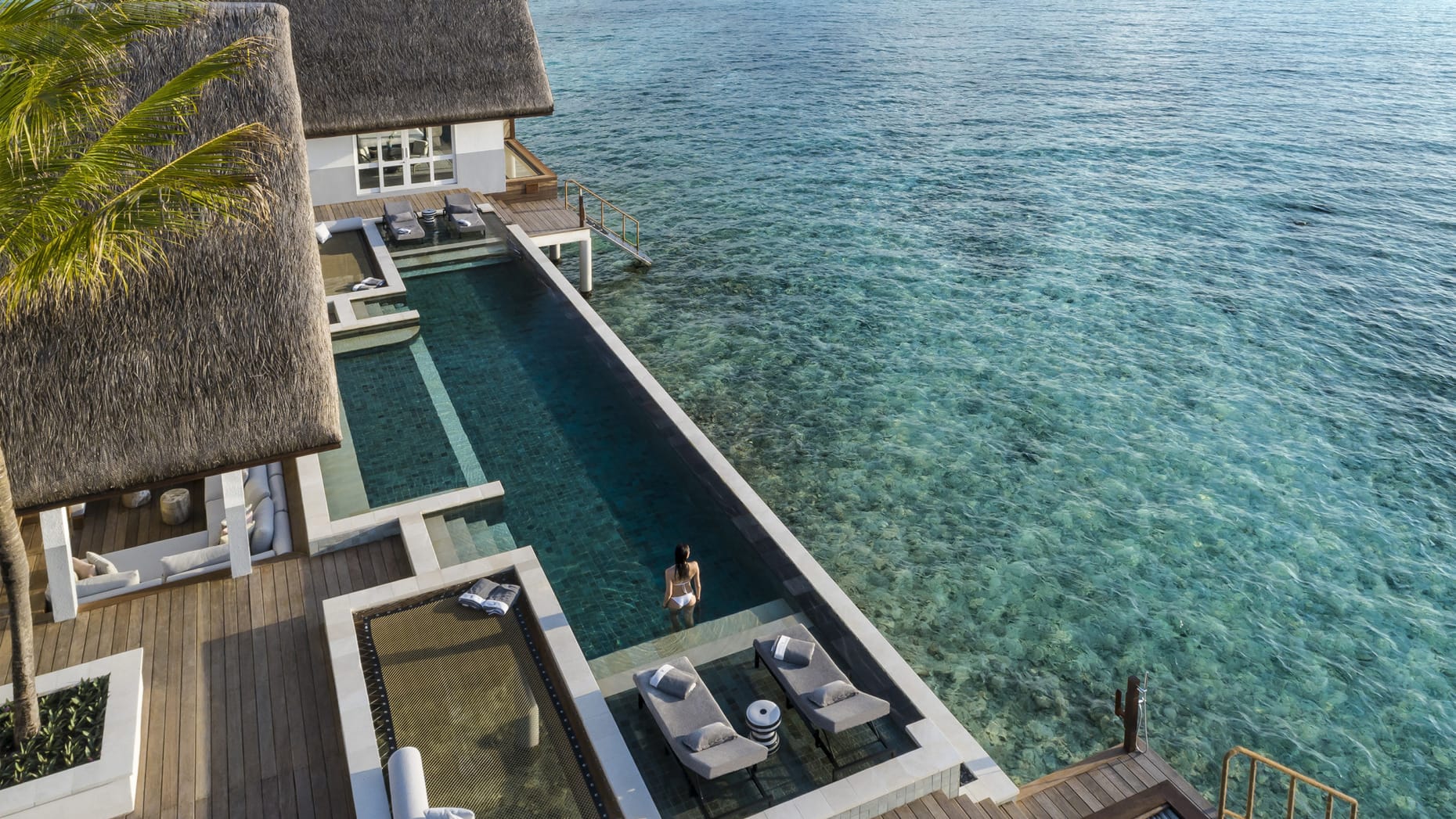 Sunrise Three-Bedroom Water Suite · Three bedrooms · sunrise over-water