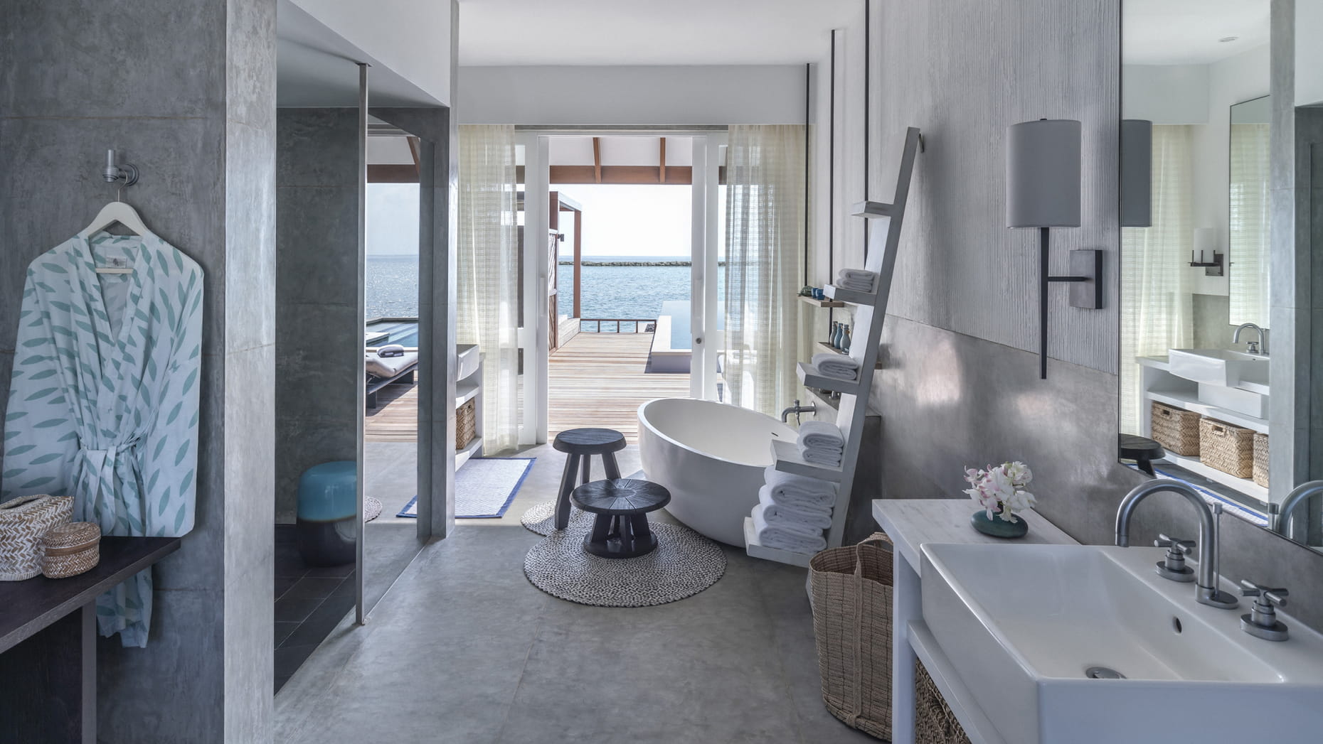 Sunrise Water Villa with Pool · One bedroom · sunrise over-water