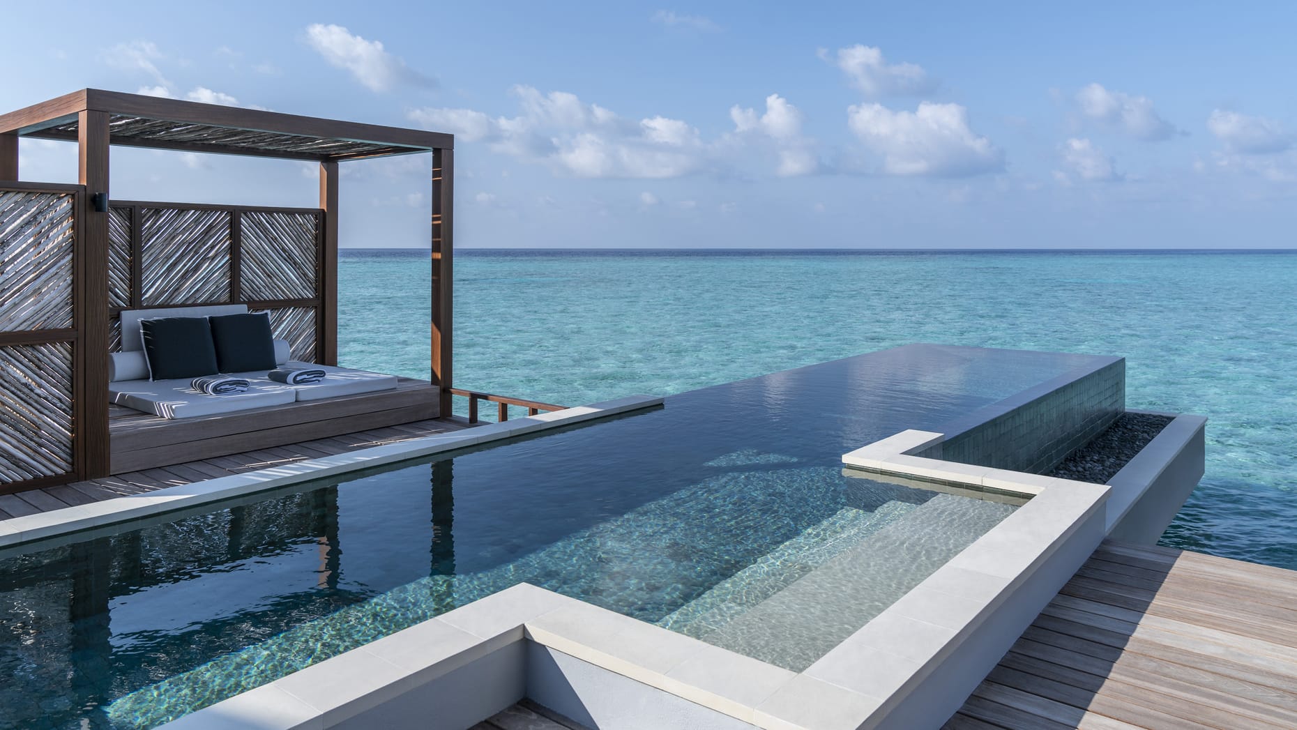 Sunset Family Water Villa with Pool · Family · sunset over-water