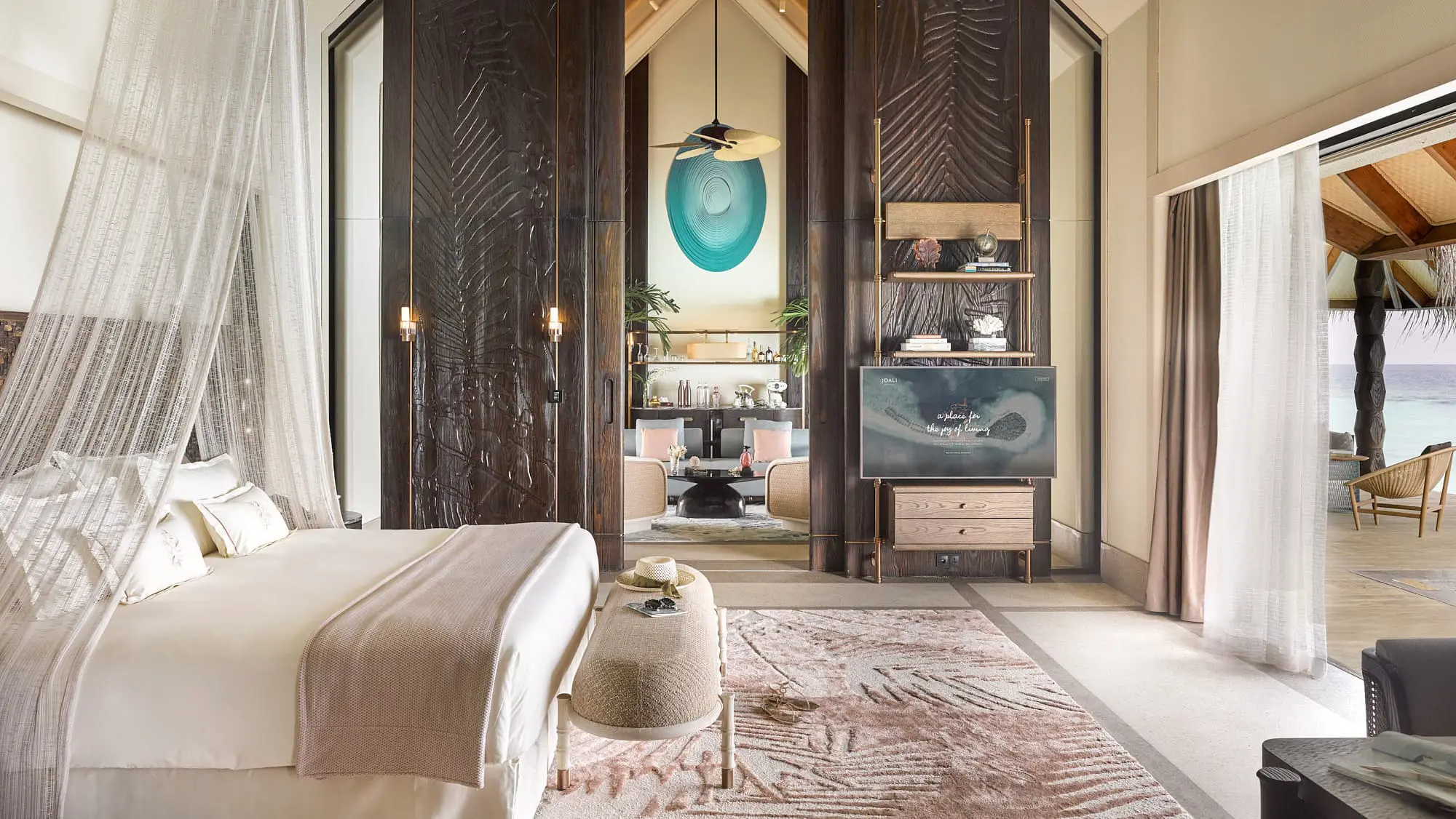 Luxury Water Villa with Pool · One bedroom · 108 m² interior · 19 villas