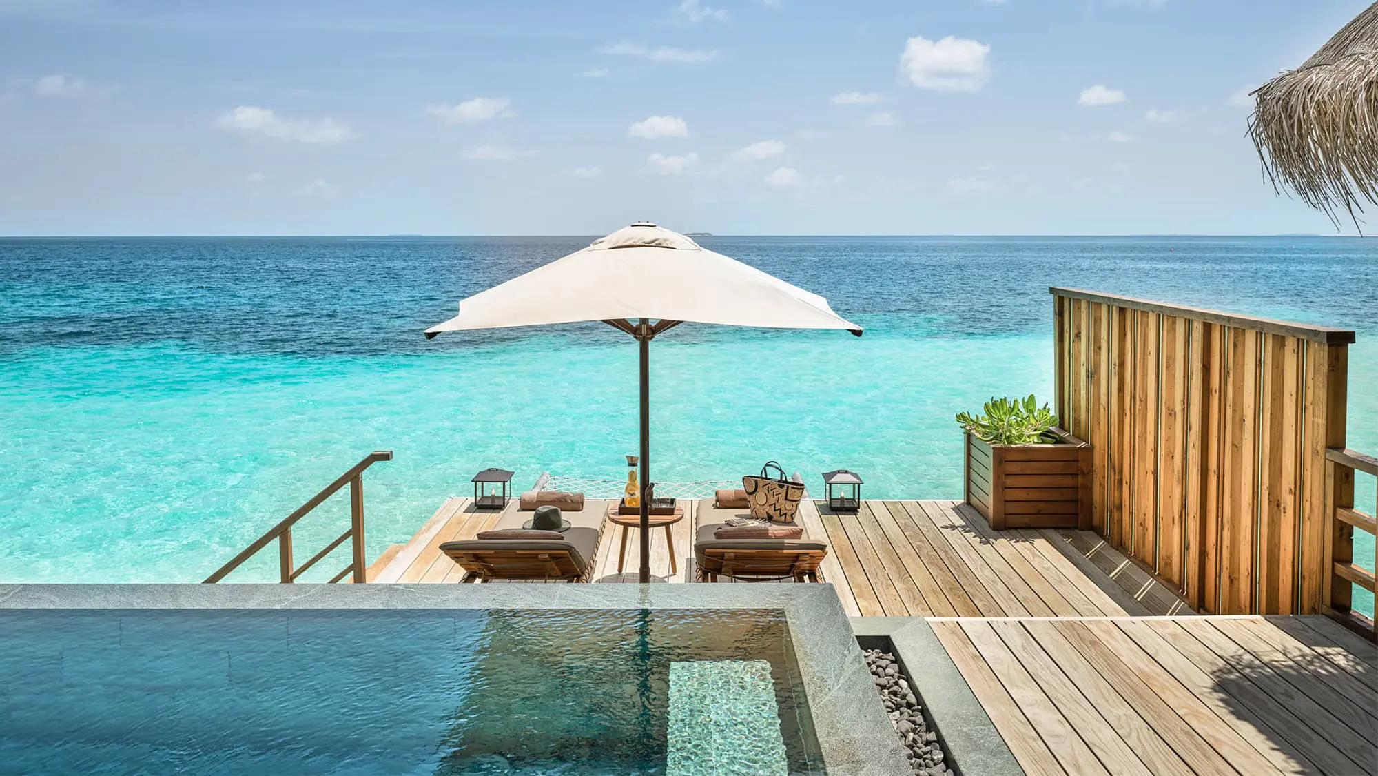 Water Villa with Pool · One bedroom · 100 m² interior · 5 villas