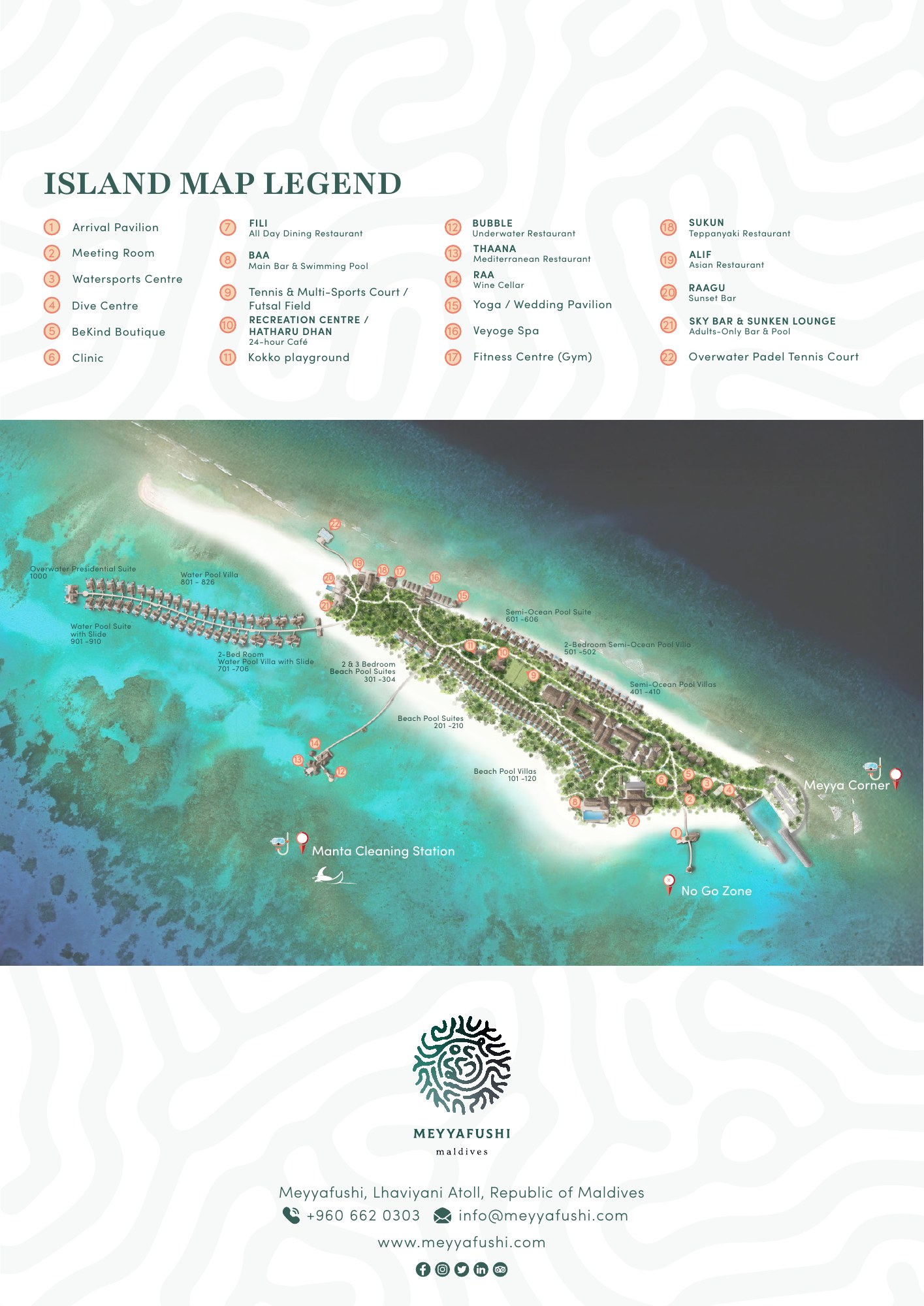 Meyyafushi Maldives island map