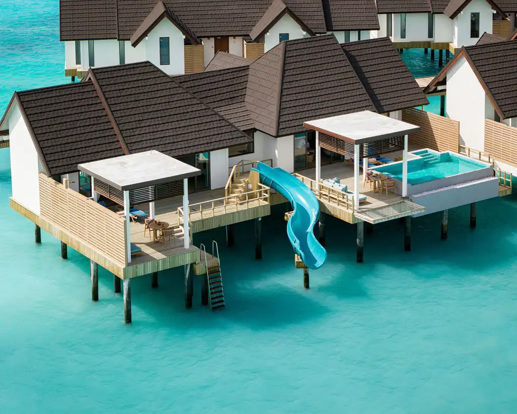 Two Bedroom Water Pool Villa with Slide · Two bedrooms · 404 m² · 6 villas