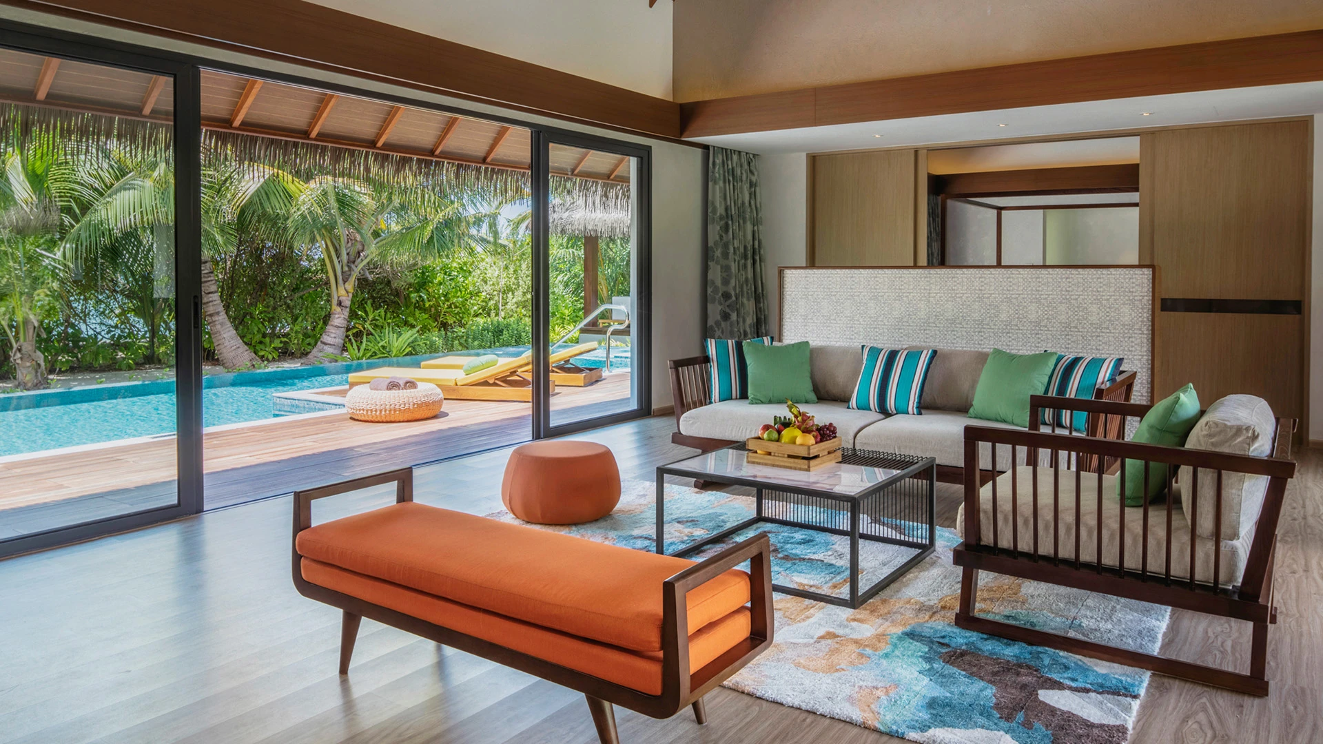 Two Bedroom Beach Pool Villa · Two bedrooms