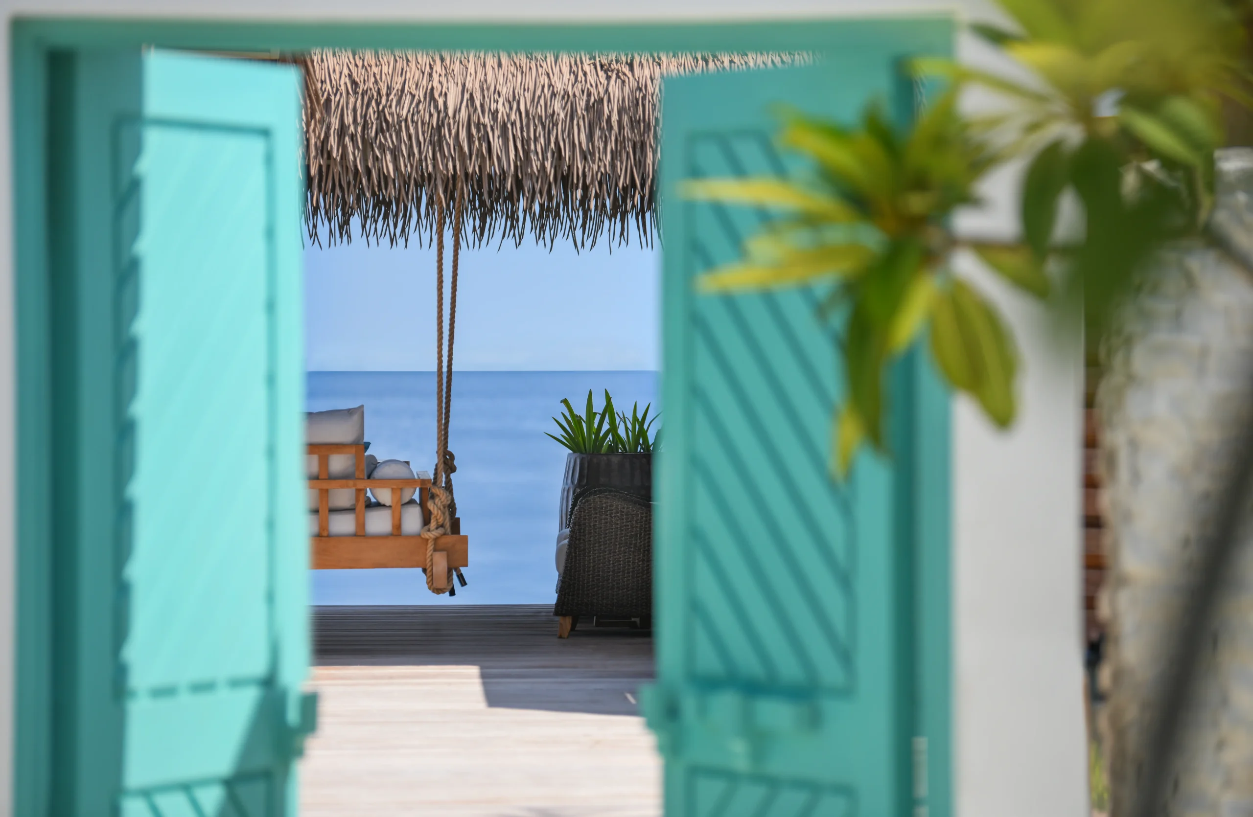 Two Queen Bedded Reef Villa with Pool · Two queens · over-water