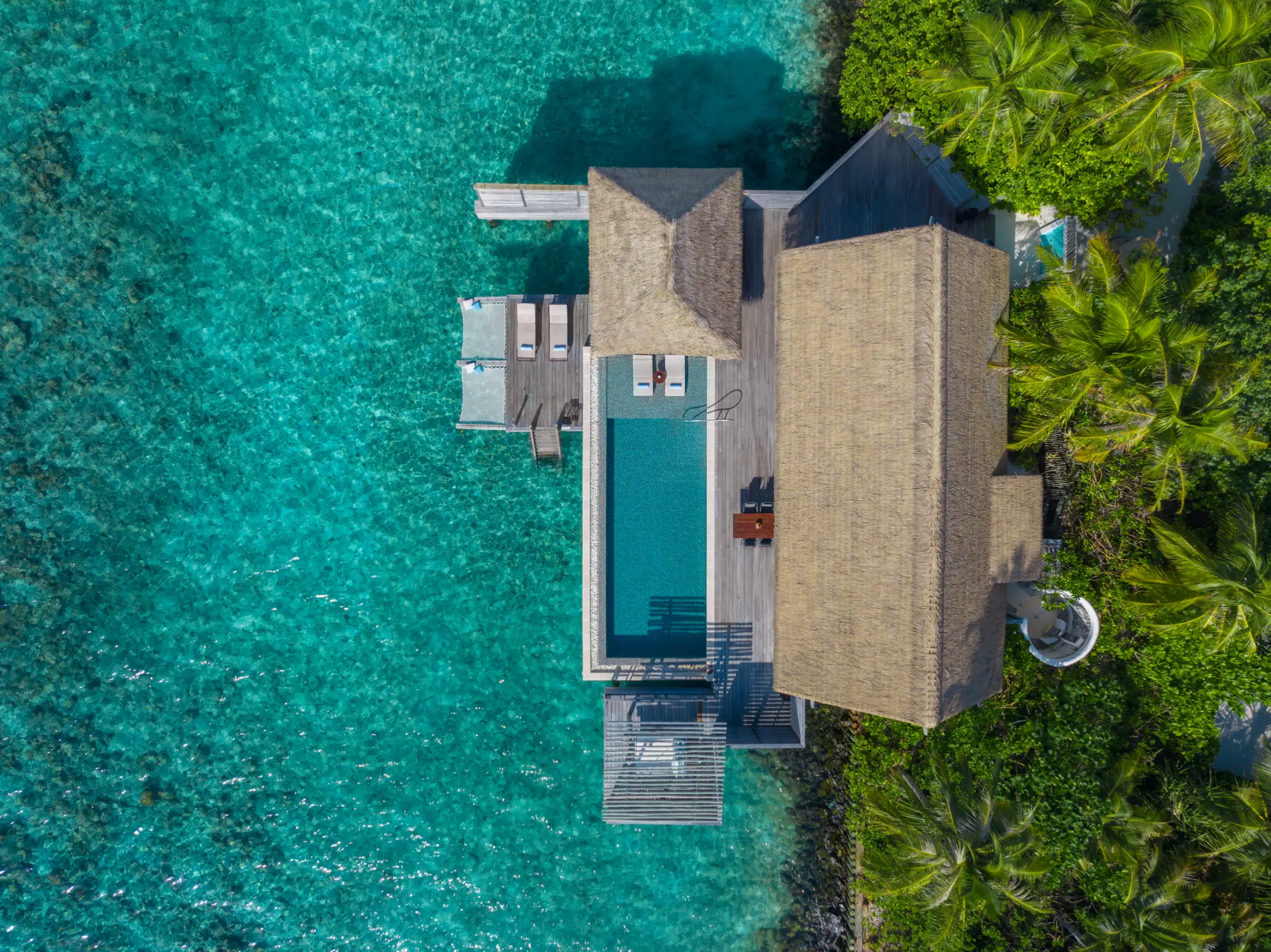 Two Queen Reef · drone